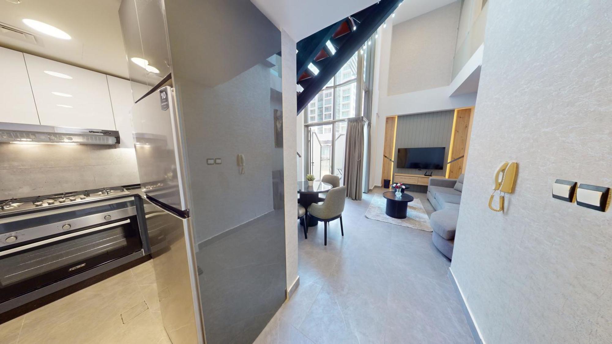 Al Fares Luxury Furnished Apartment-Damac Tower Ngoại thất bức ảnh